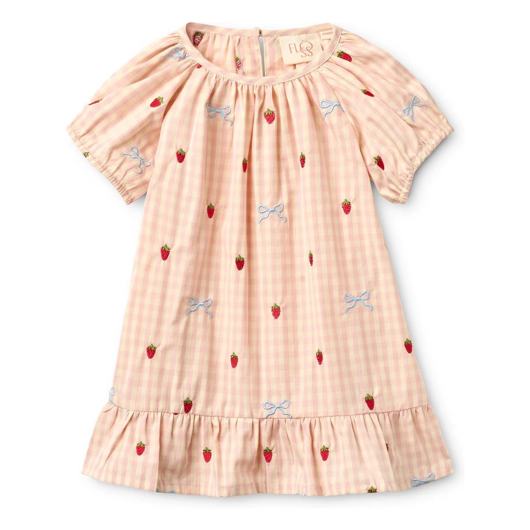 Flöss - Dolly Vichy Kleid | Aprikose