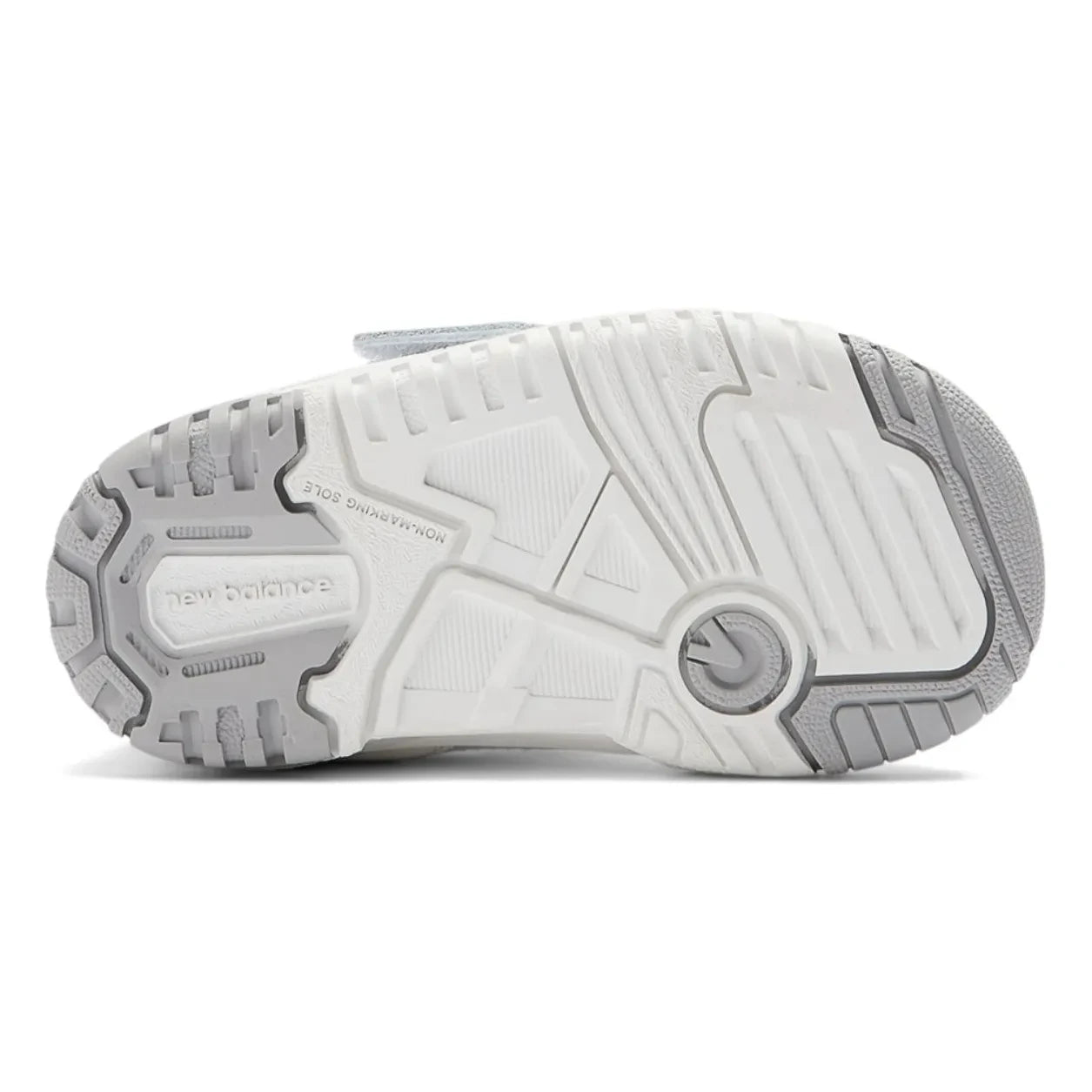 New Balance - Elastik Bağcıklı ve Cırt Cırtlı Sneakers 550 | Beyaz