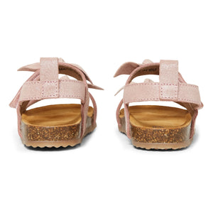 Pèpè - Two Con Me - Wildleder-Sandalen mit doppelter Schnalle | Pink