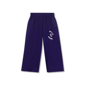 Wynken – Weite Hose aus Bio-Baumwolle | Marineblau