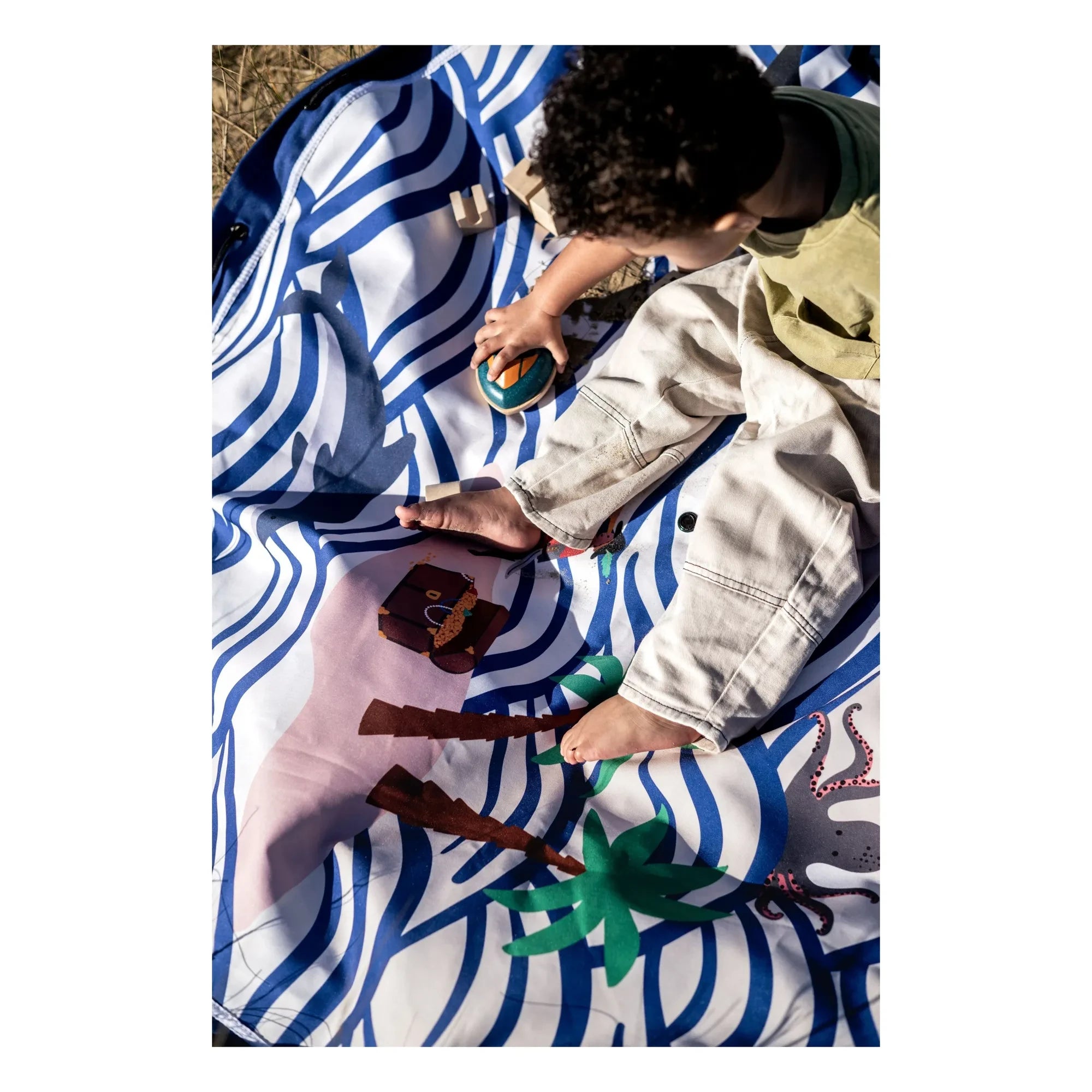 Play and Go - Noomad Outdoor Tasche / Matte - Pirat | Blau