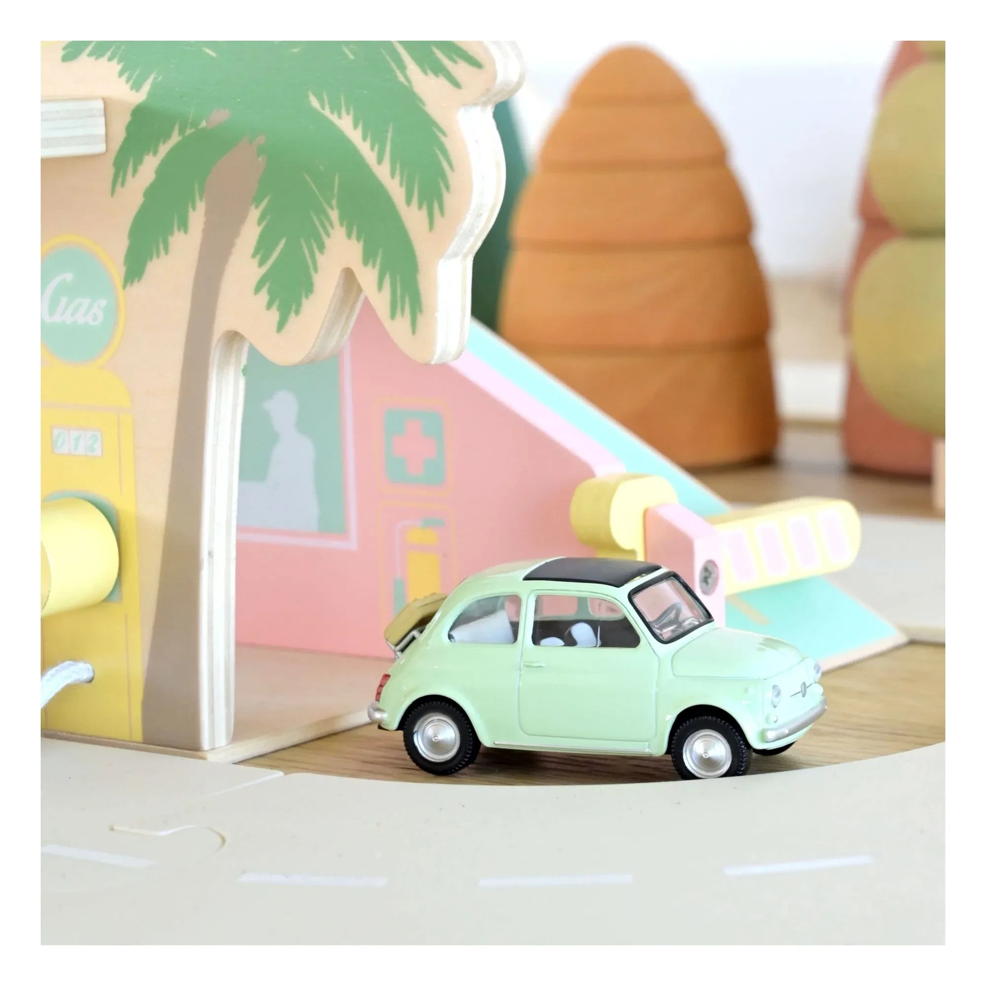 Norev - 1965 Fiat 500 Auto | Grün