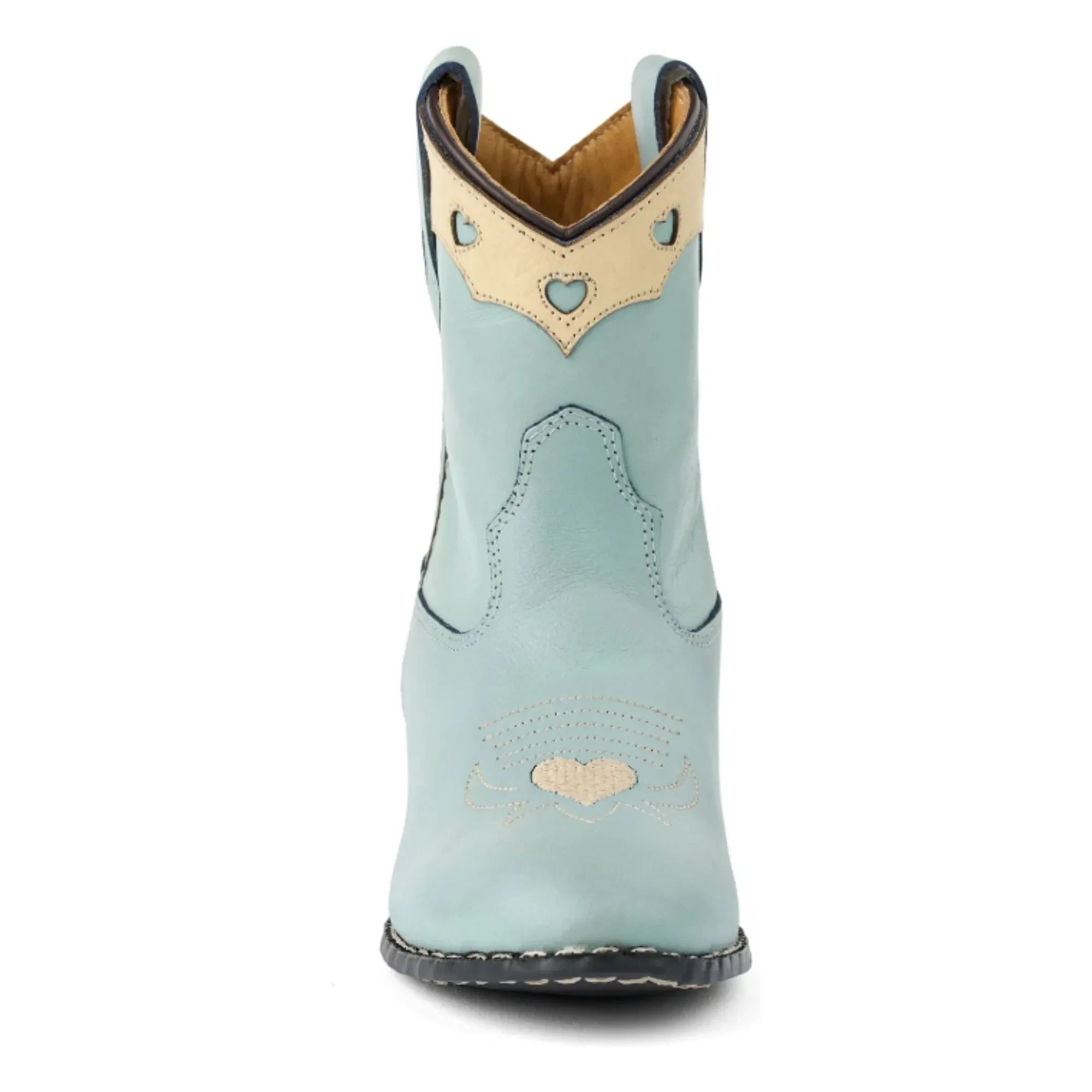 Copenhagen Colors - Kurze Cowboystiefel - Copenhagen Colors X Bootstock | Hellblau