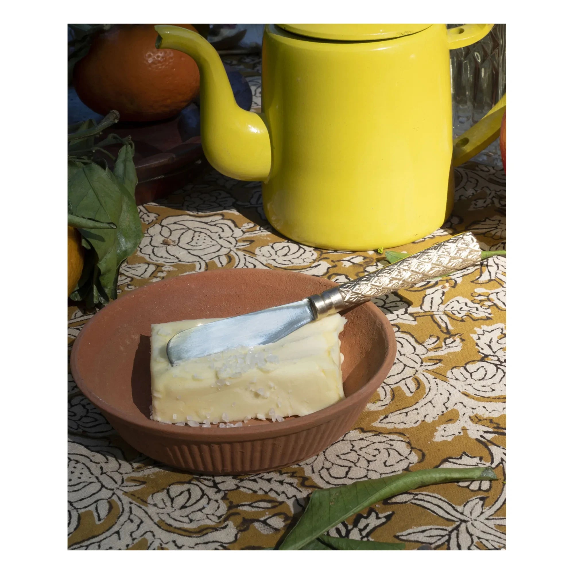 Doing Goods - Chameli Mattes Messing Butter Messer | Gold