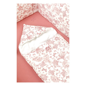 Tartine et Chocolat - Toile de Jouy Babywiege | Pfirsich