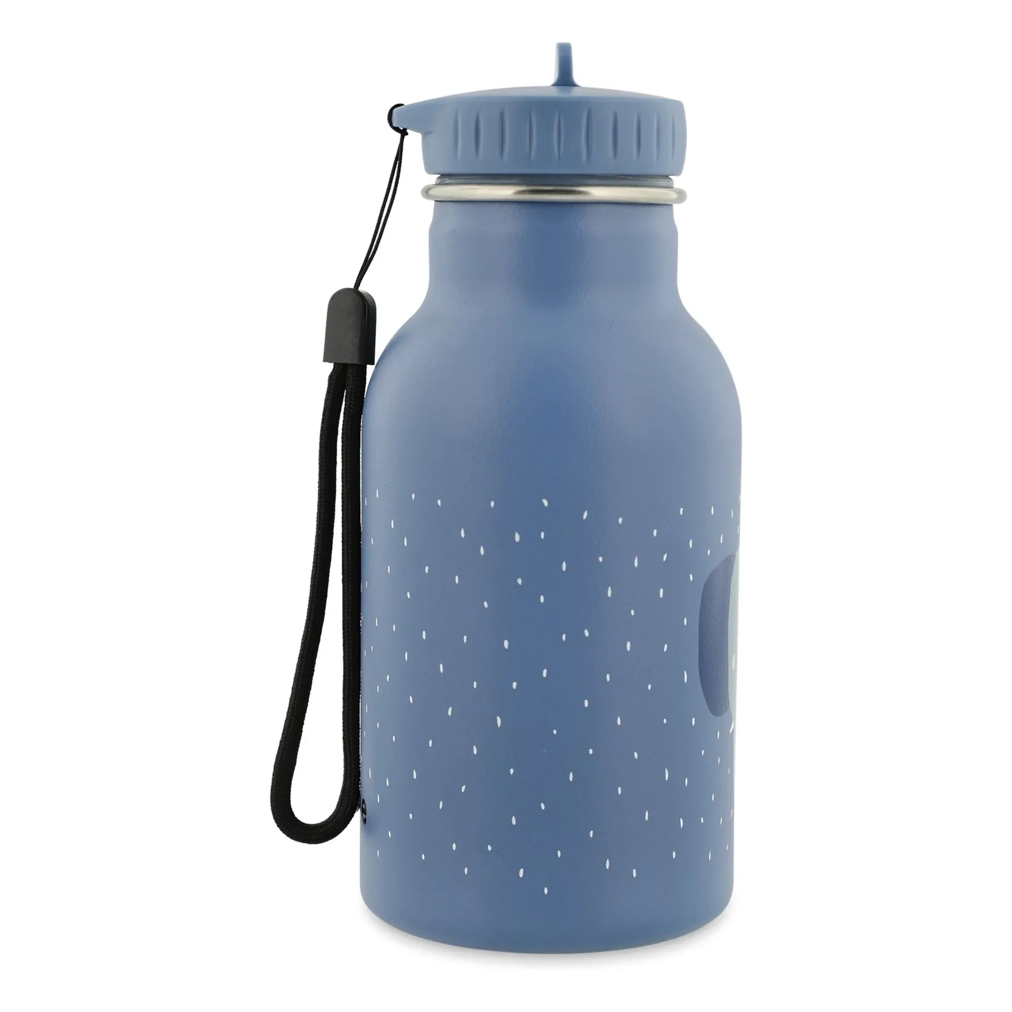 Trixie - Mrs Elephant 350 ml isolierte Trinkflasche | Blau