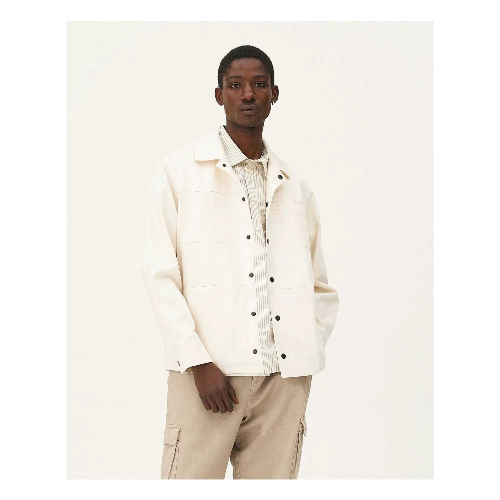Noyoco – Jacke aus Bio-Baumwolle, Vancouver | Ecru
