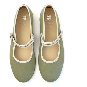 Hermosilla - Ballerinas Marineblau - Damenkollektion | Khaki