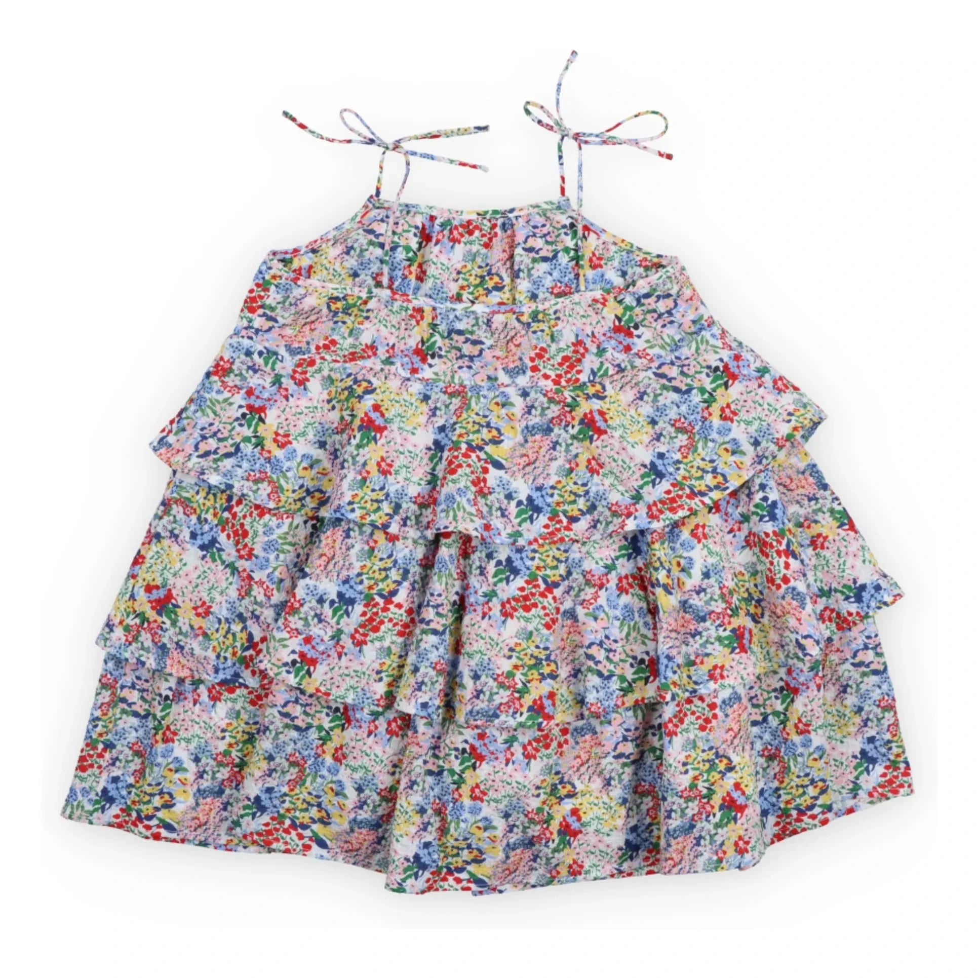 the new society - Verbena Fleurie Kleid | Blau