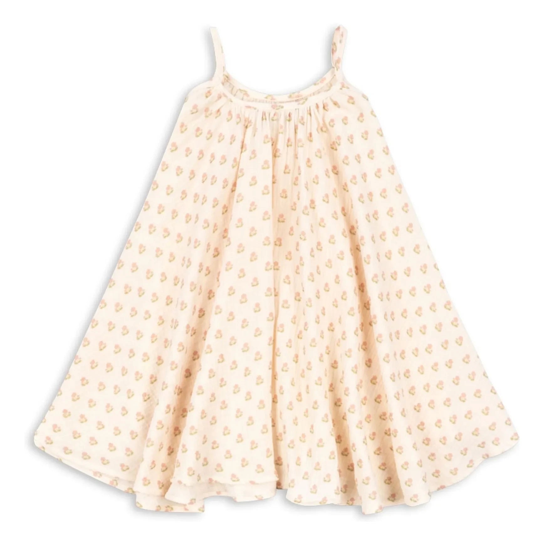 Konges Sløjd - Kokosnuss Bio-Baumwoll Bandeau-Kleid | Hellrosa