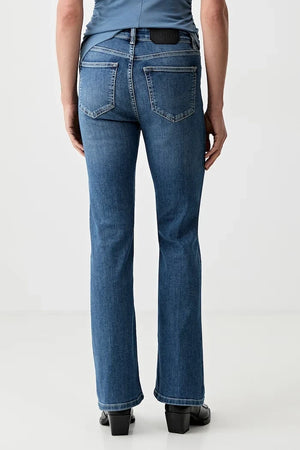 AllSaints kadın bootcut kot pantolon