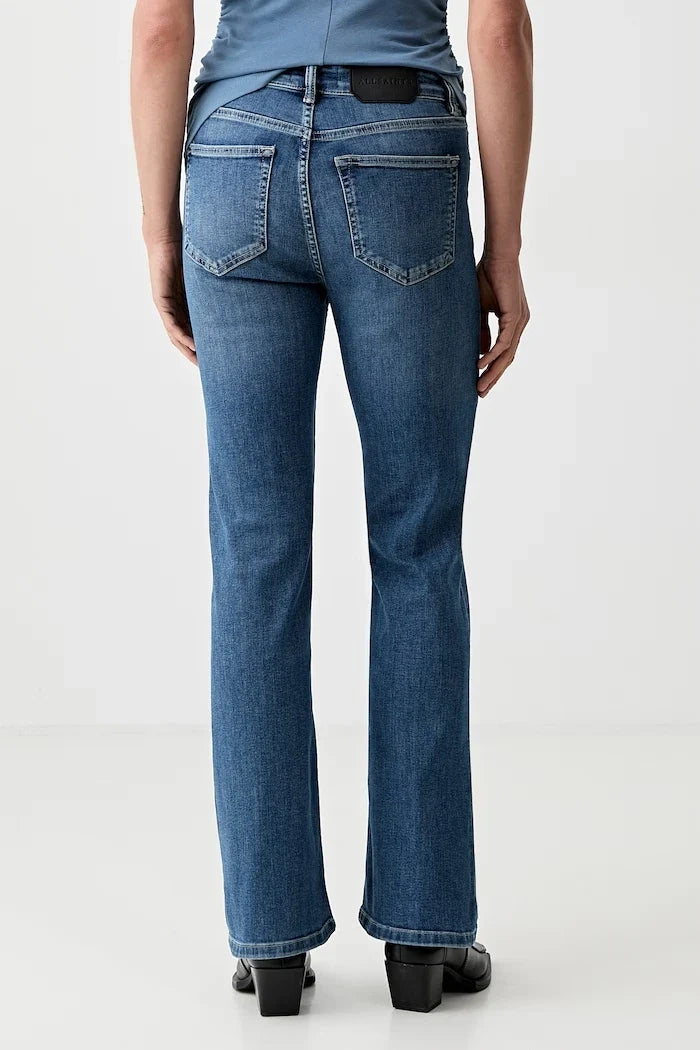 AllSaints kadın bootcut kot pantolon