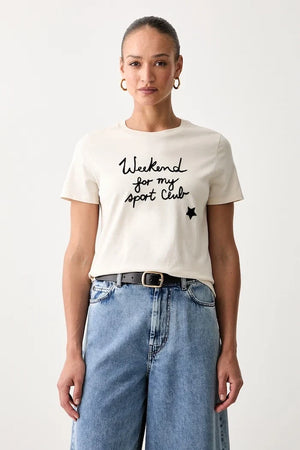 Weekend Max Mara Kadın Pamuklu Tişört WKDEDISON