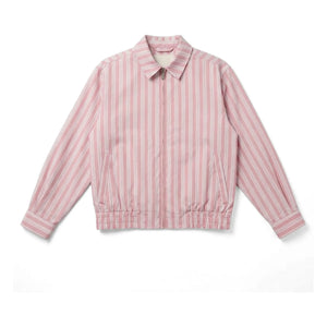Smallable Kid - Noah Gestreifte Jacke | Puderrosa