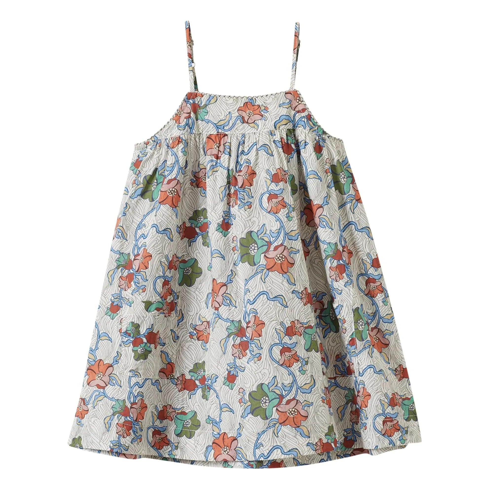 Caramel - Ibera Liberty Kleid | Ecru