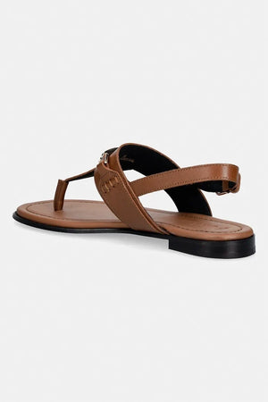 Furla Düz Tabanlı Kadın Deri Heritage Thong Sandalet