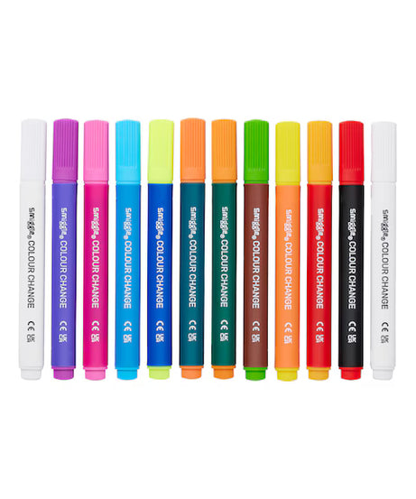 Smiggle – 12 farbwechselnde Marker