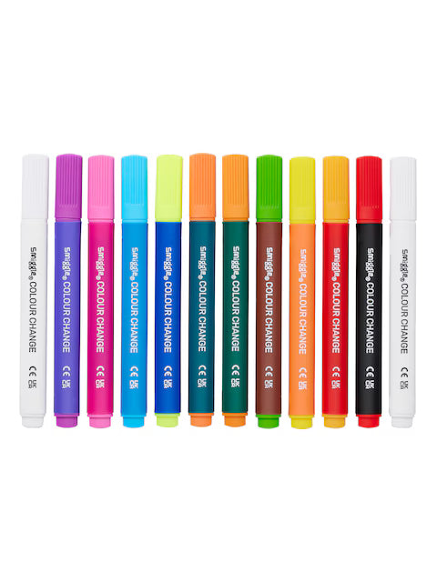 Smiggle – 12 farbwechselnde Marker