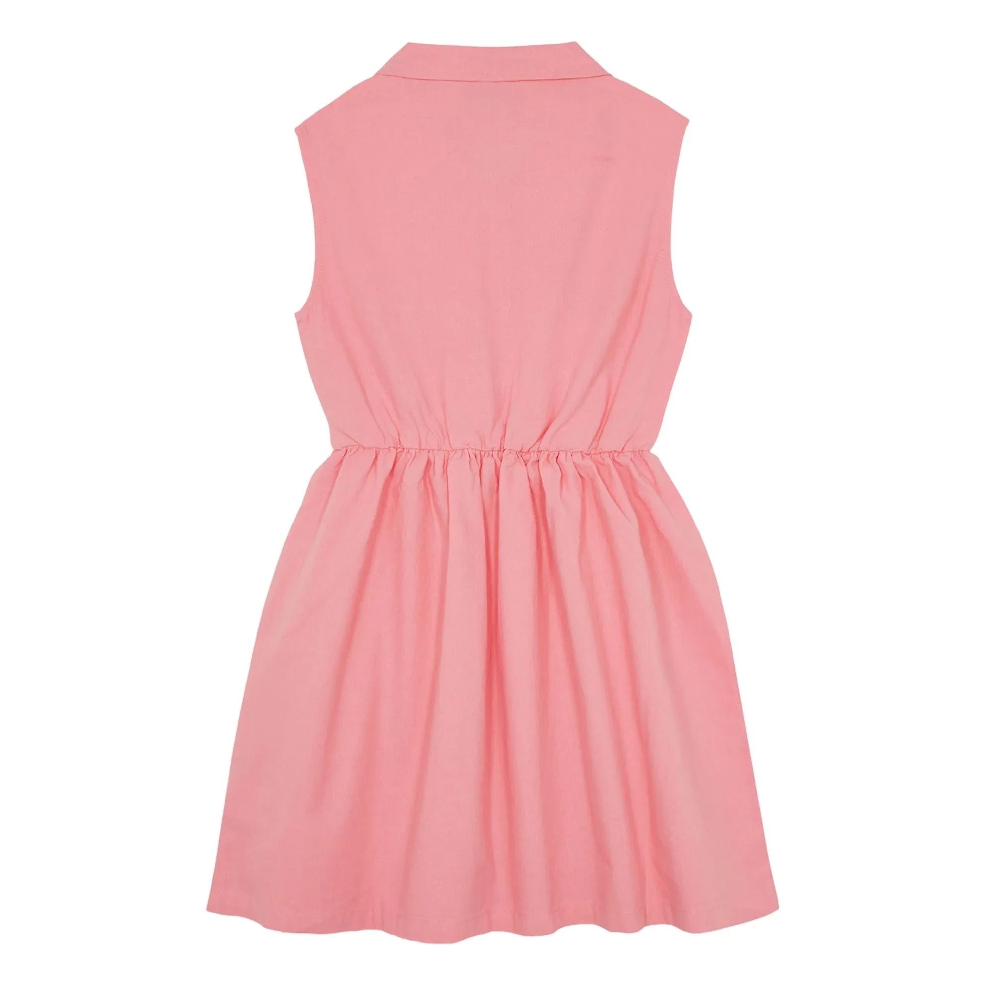 The Campamento - Mi-Long Geblümtes Kleid | Zuckerrosa