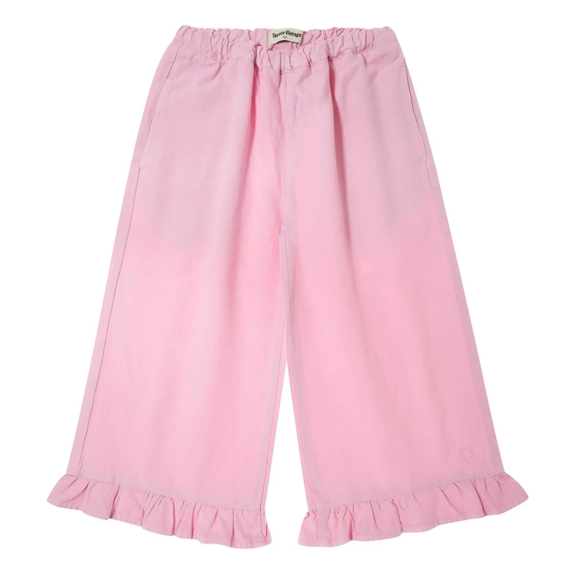 Tocoto Vintage - Rüschenhose | Lila