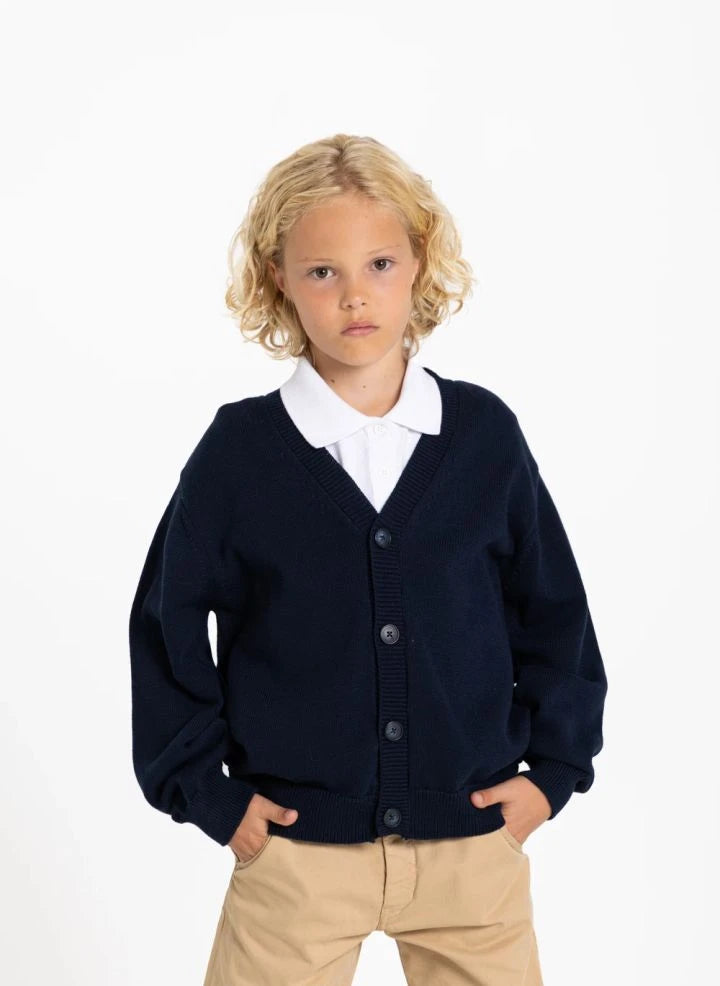 Smallable Kid - Harcourt Organische Baumwolljacke | Marineblau