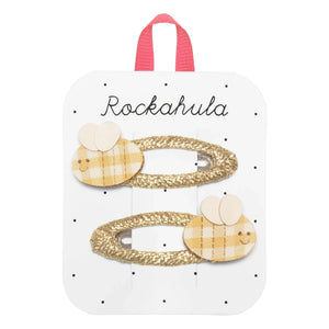 Rockahula Kids - Haarklammer-Set 2er-Pack Beryl Bienen | Gold