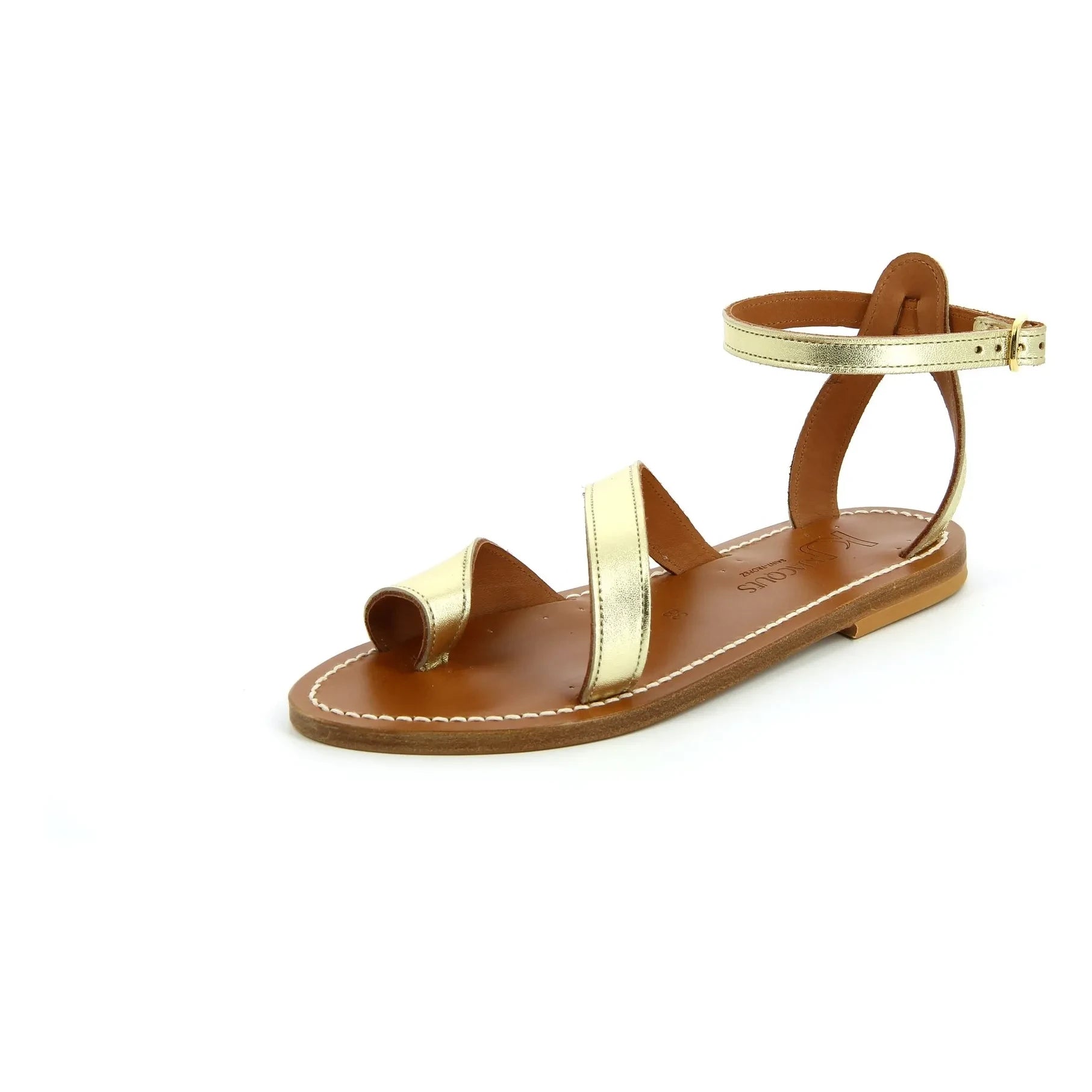 K.Jacques - Anaelle Lamé-Sandalen | Gold
