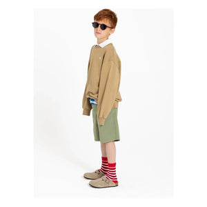 Smallable Kid - Malo Gestreifte Socken | Rot