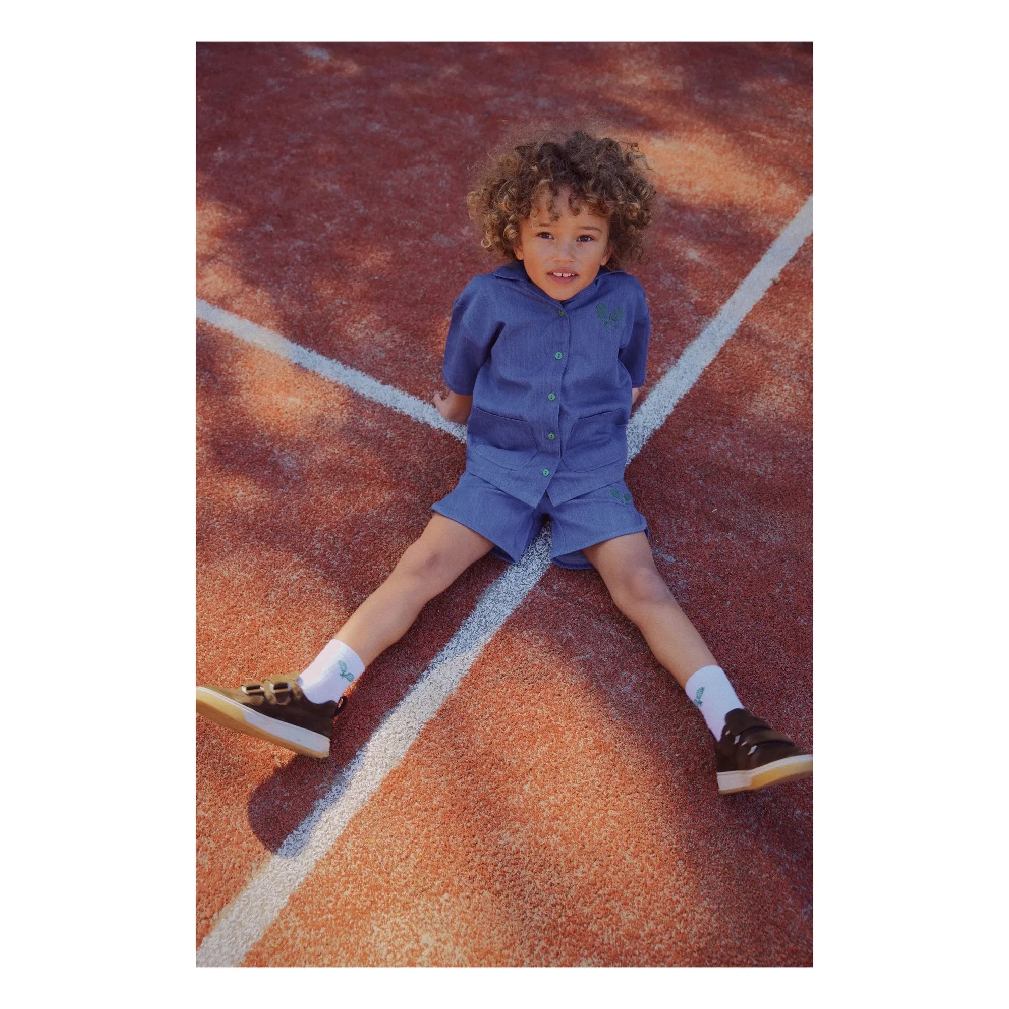 Flöss - Victor Denim Shorts | Blau