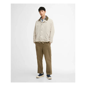 Barbour - Transport Casual Naylon Ceket | Bej