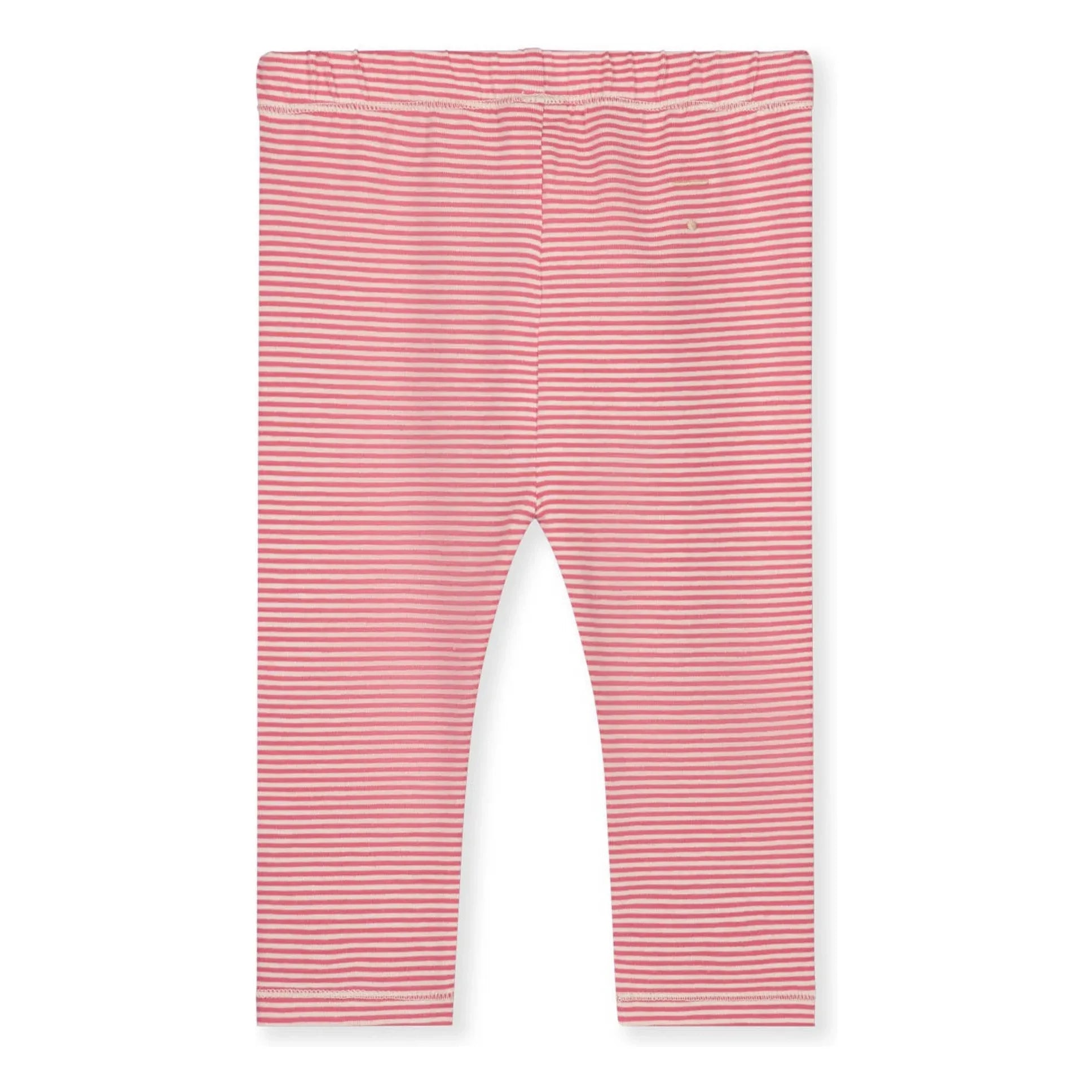 Gray Label – Gestreifte Leggings für Babys aus Bio-Baumwolle | Fuchsia