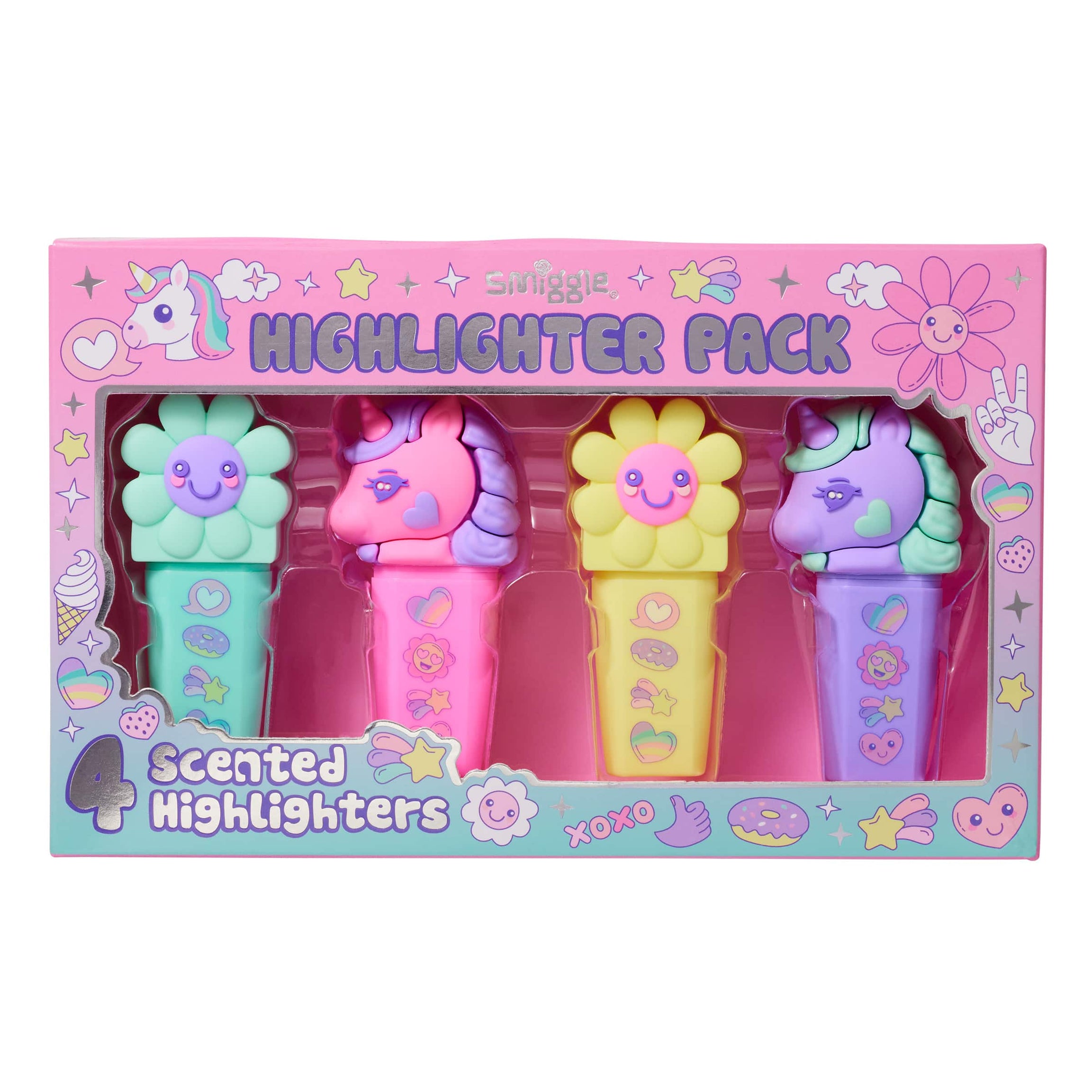 Smiggle - Epic Highlighter Kalem Seti-Dinossi
