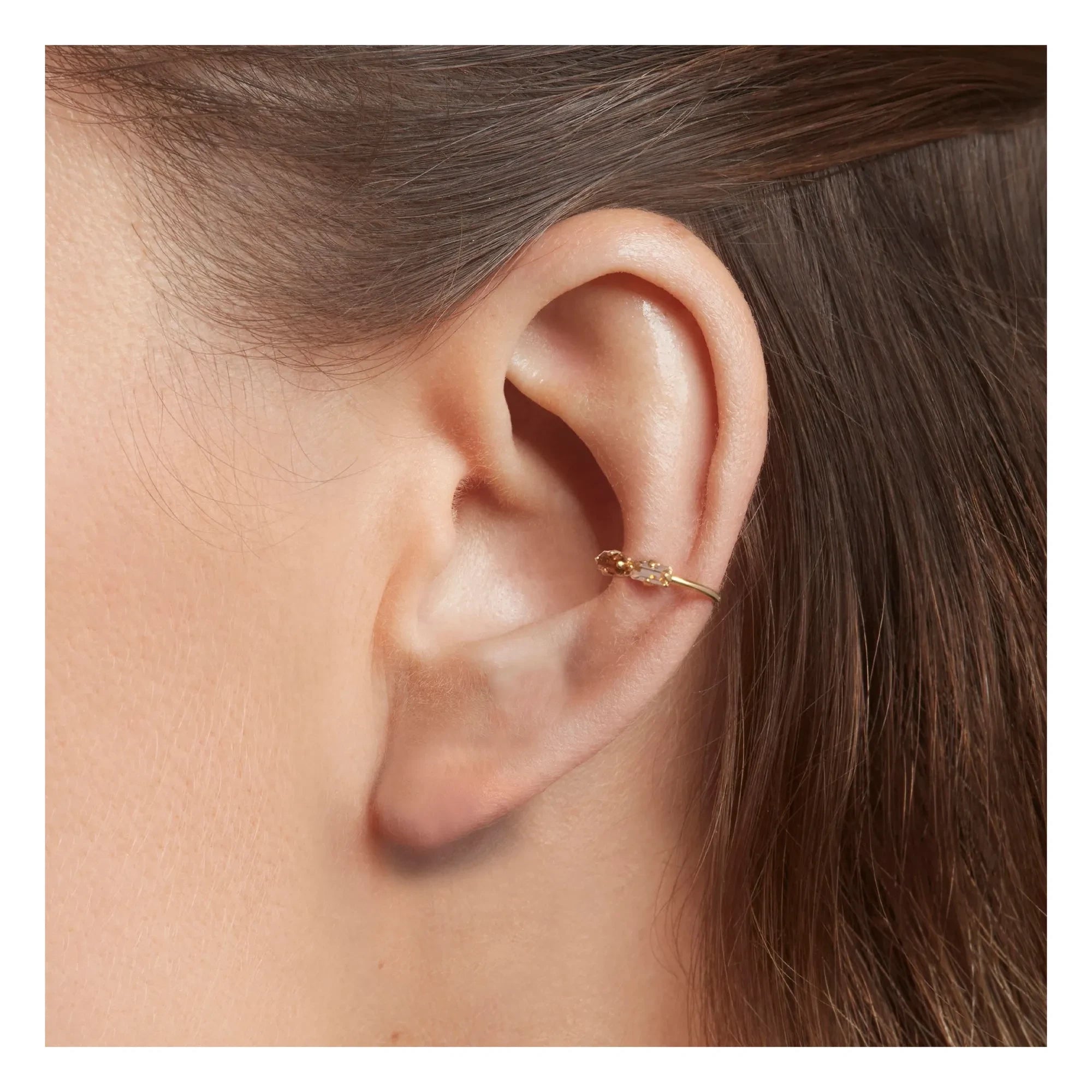 April Please - Earcuff Denis | Champagner
