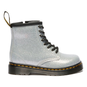 Dr. Martens – 1460 J Glitter Stiefel | Silber