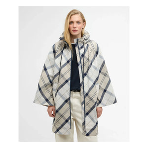 Barbour – Kinsale Tartan Wasserdichte Jacke | Grau