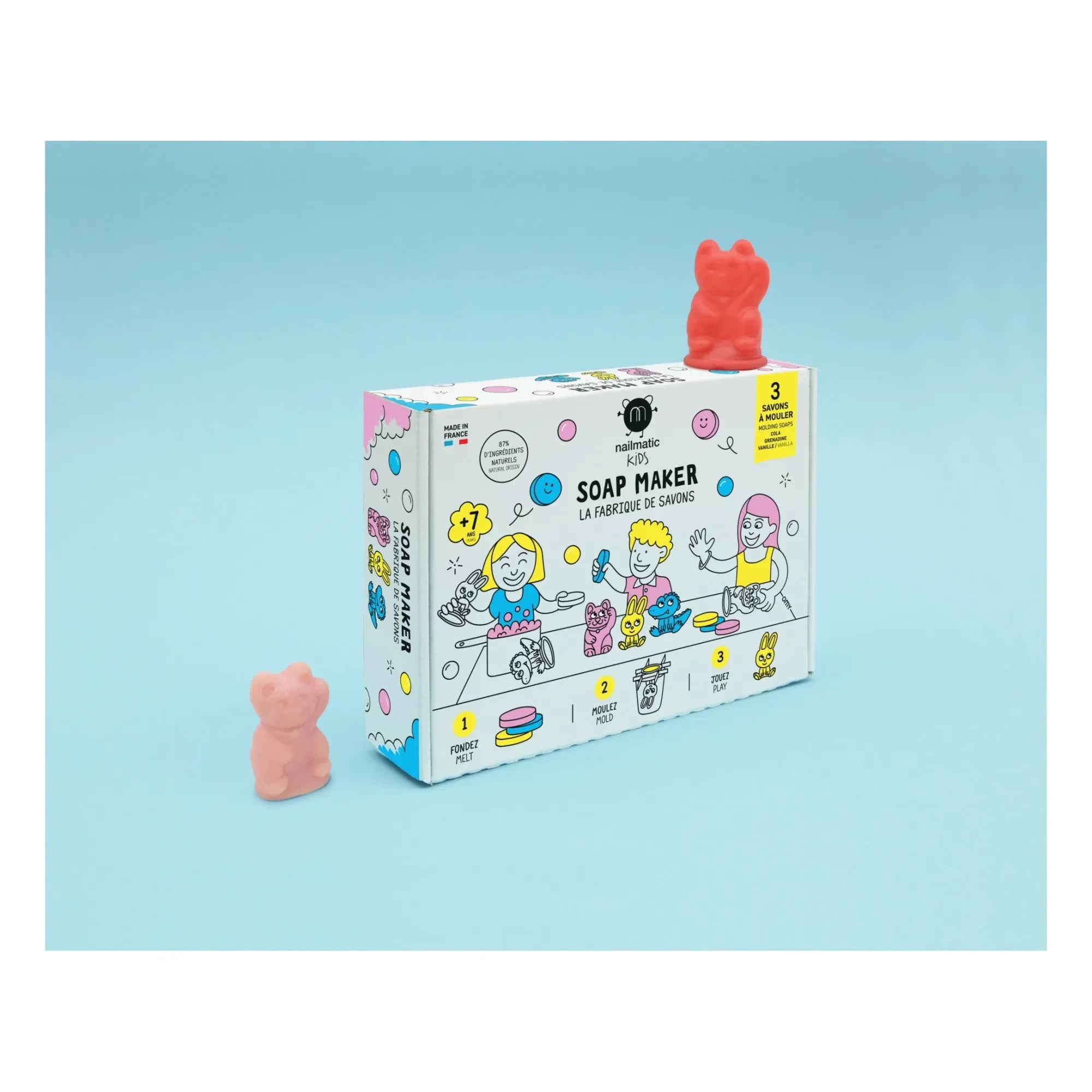 Nailmatic Kids - The Soap Factory - 3 Seifen