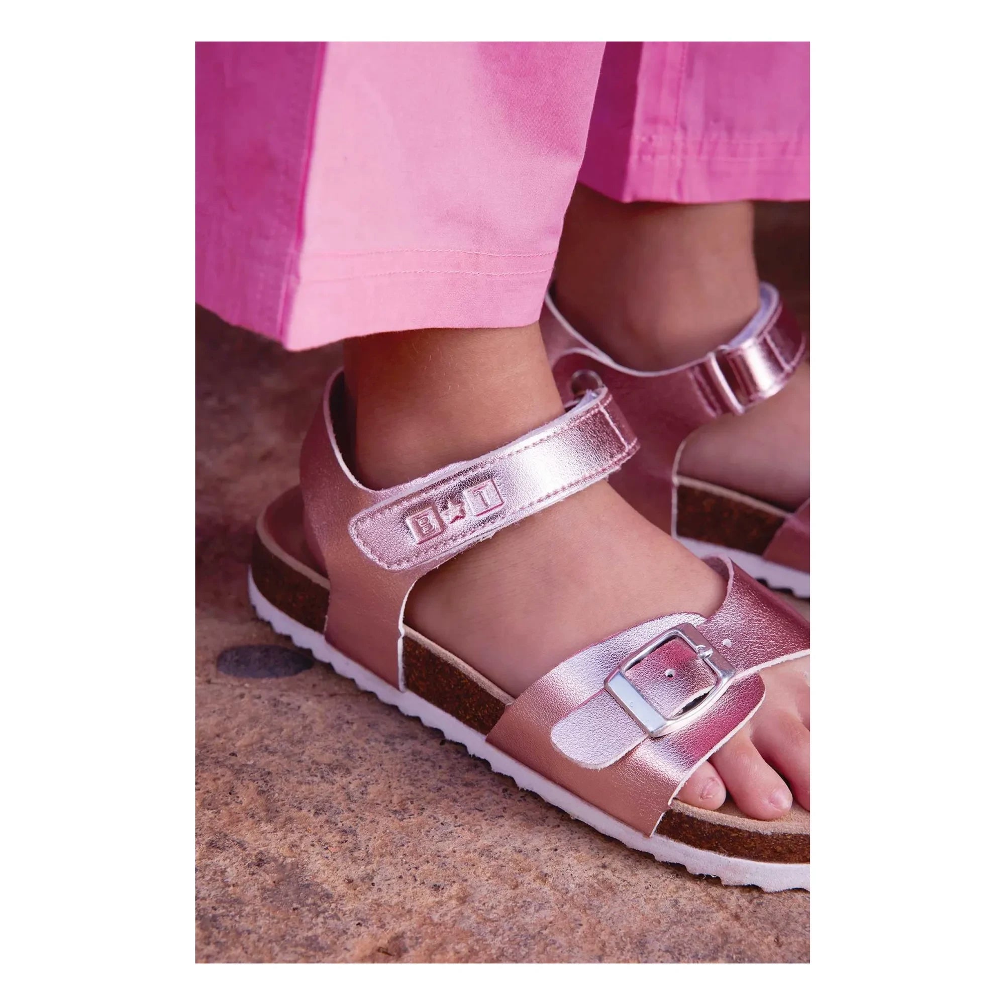 Bonton - Memo Sweet Sandale | Puderrosa