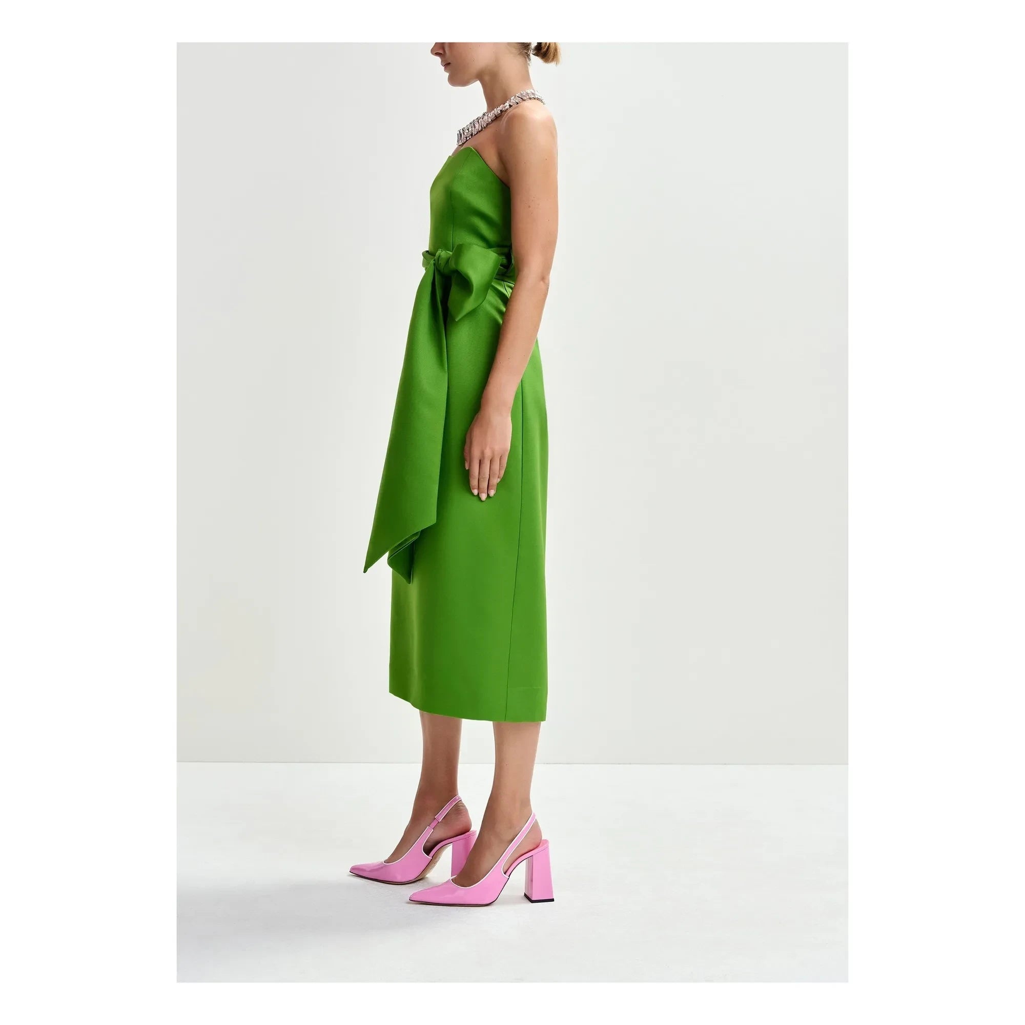 Essentiel Antwerp - Trägerloses Juror-Kleid | Grün