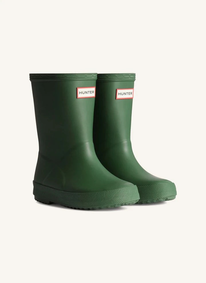 Hunter - First Rain Stiefel | Chromgrün