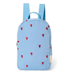 Studio Noos - Puffy Hearts Rucksack | Hellblau
