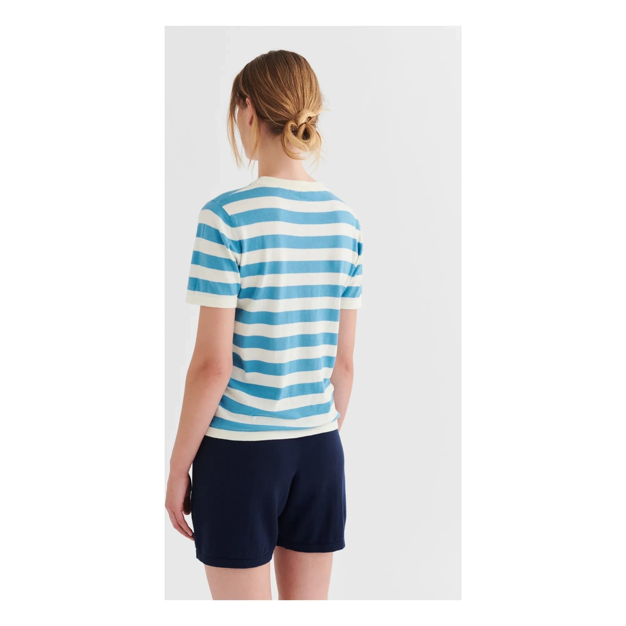 FUB - Gestreiftes T-Shirt | Blau