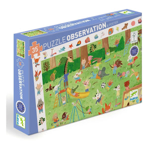 Djeco - Quadratisches Puzzle - 36 Teile