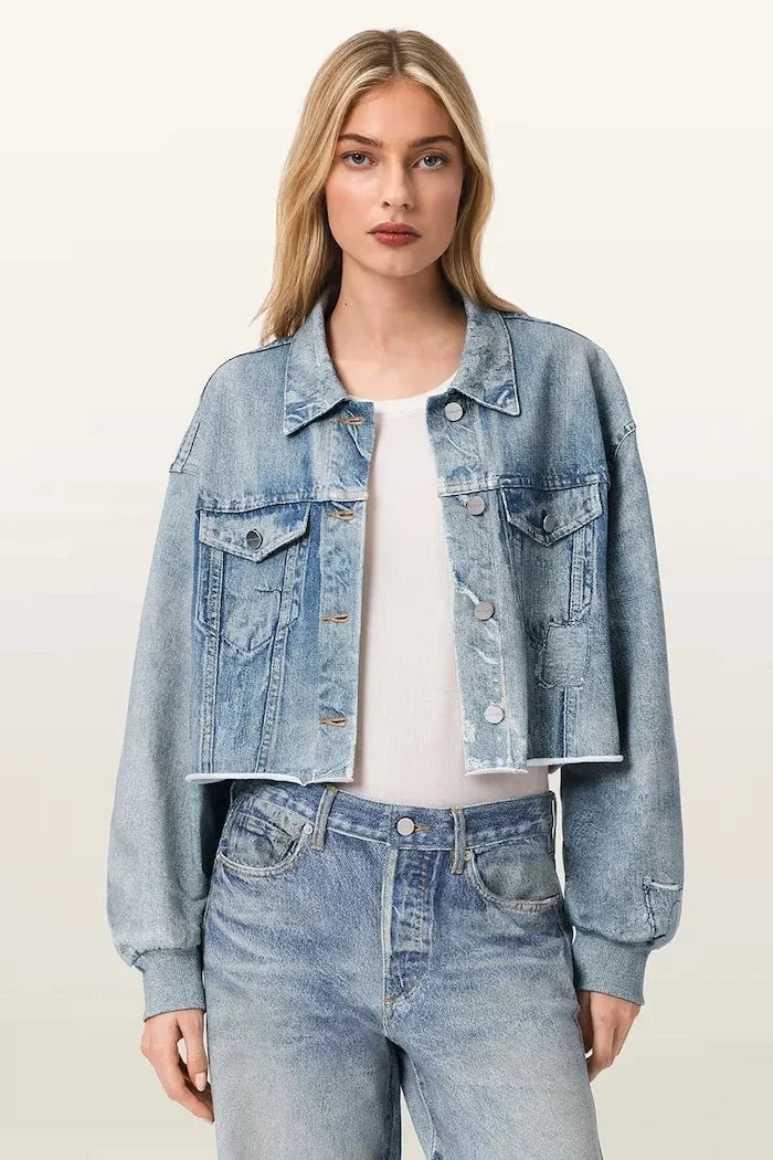 AllSaints ANDERS Denim Ceket