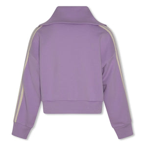 AO76 - Jane Sweatjacke aus recycelter Baumwolle | Flieder