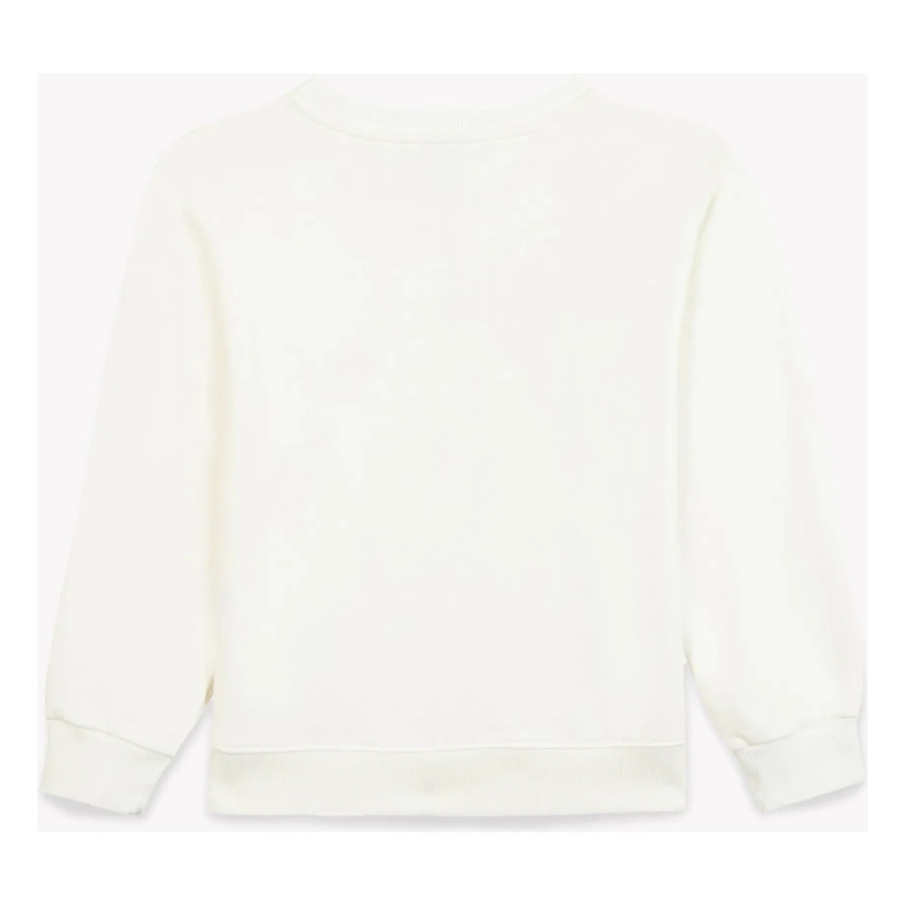 Bonton - Sweat Smile On The Road Molleton | Ecru
