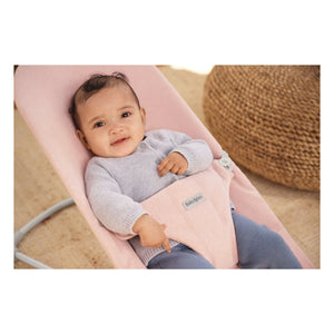 BabyBjörn - Bliss Wippe aus gesprenkeltem Jersey-Gewebe | Rosa