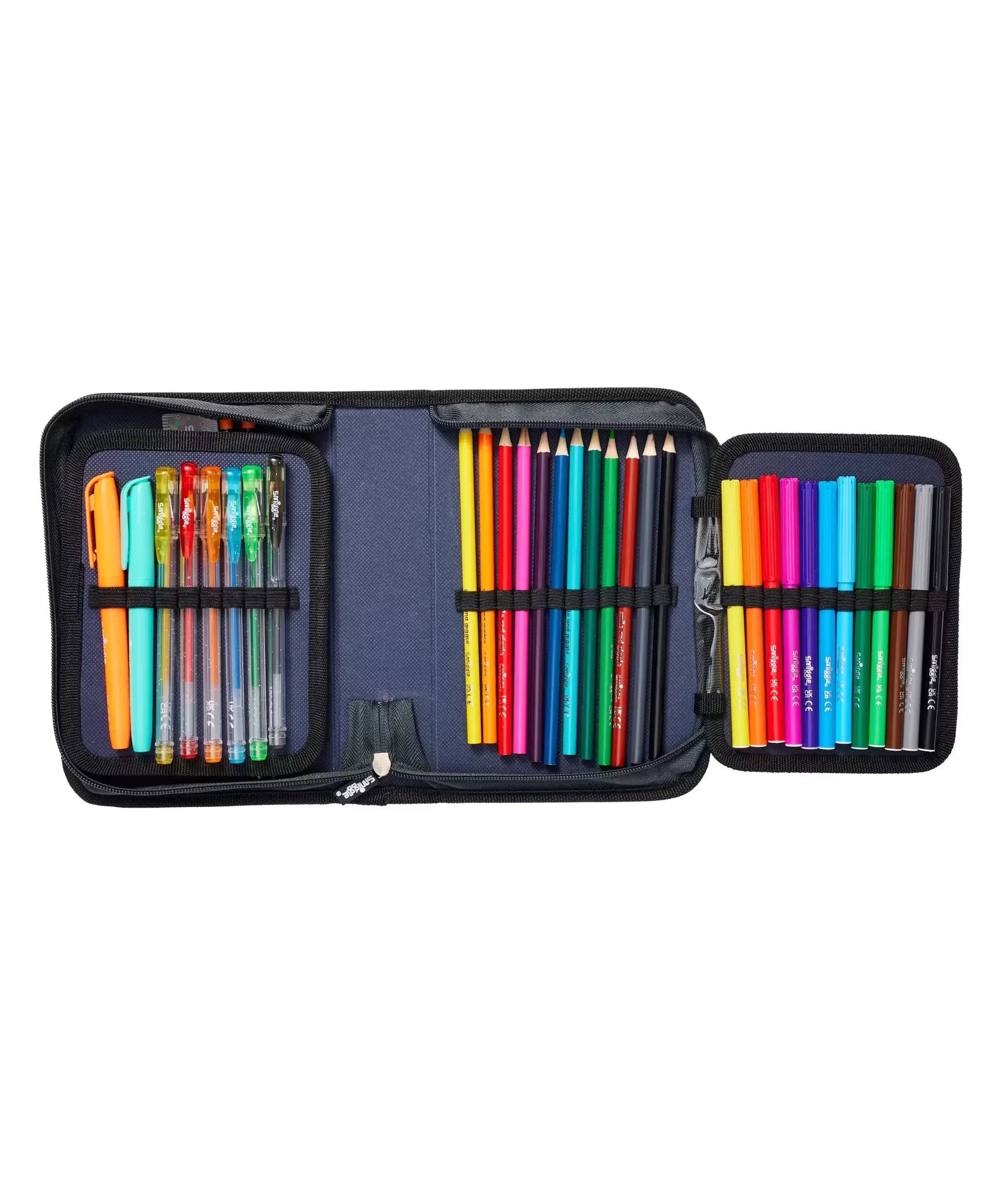 Smiggle - Wild Side Gool Kalem Kutusu ve Kırtasiye Seti-Dinossi