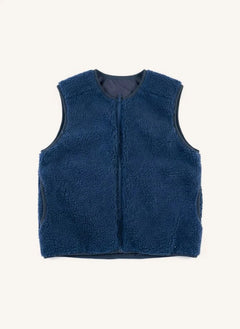 Finger in the nose - Peasy Sherpa ärmellose Jacke | Königsblau