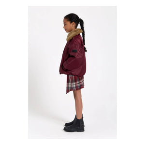 Finger in the nose - Aria Bomberjacke | Aubergine