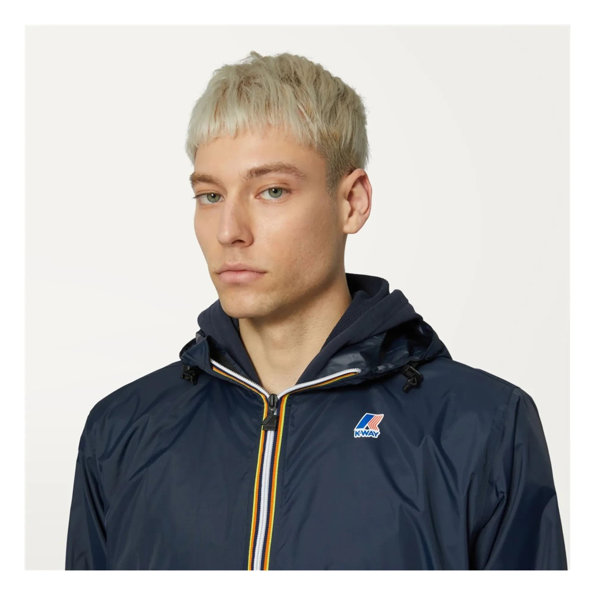K-way - Le Vrai 3.0 Eiffel Wasserdichter Windbreaker - Damen Kollektion | Marineblau